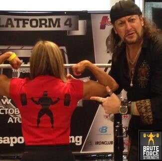 Marcelle Squatting & Geno Marcelle Squatting & Geno